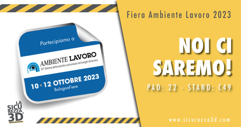 Sicurezza 3d ambiente lavoro 2023